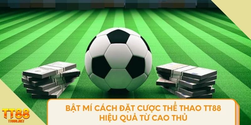 Bật mí cách đặt cược thể thao TT88 hiệu quả từ cao thủ