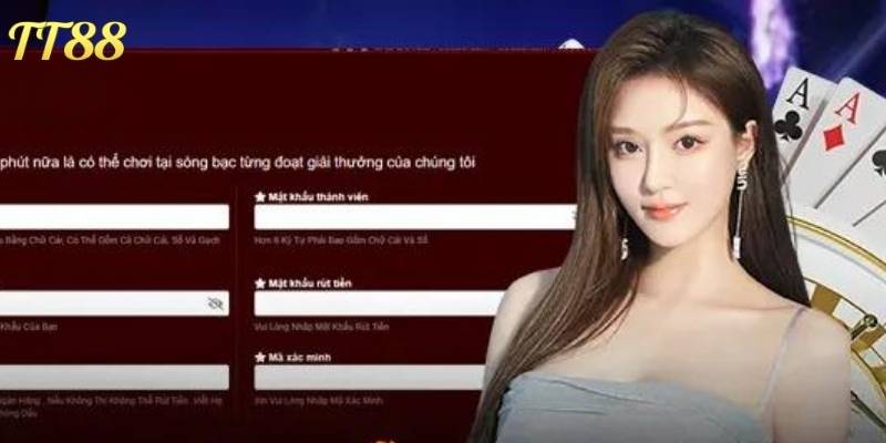 Người chơi chỉ mất 3 thao tác để tạo ngay một tài khoản nhanh chóng